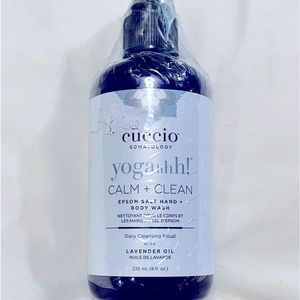 Cuccio calm and clean body wash 8 fl oz. New